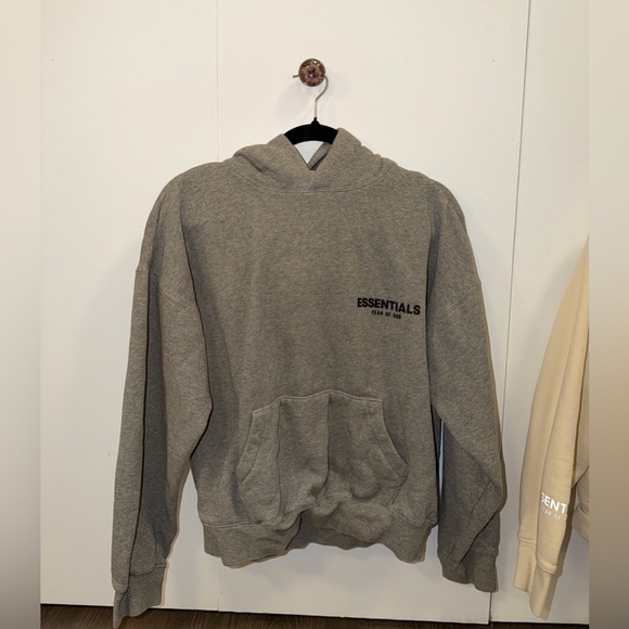 Fear of God Essentials Heather Gray Hoodie - Picture 2 of 2